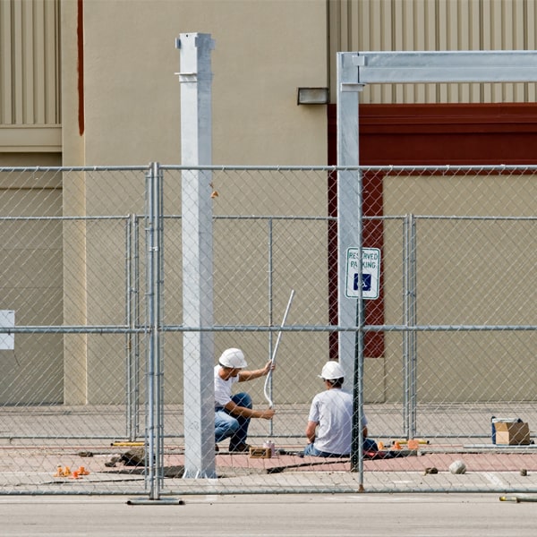 how long can i rent the temporary fence for my work site or event in Preston WI